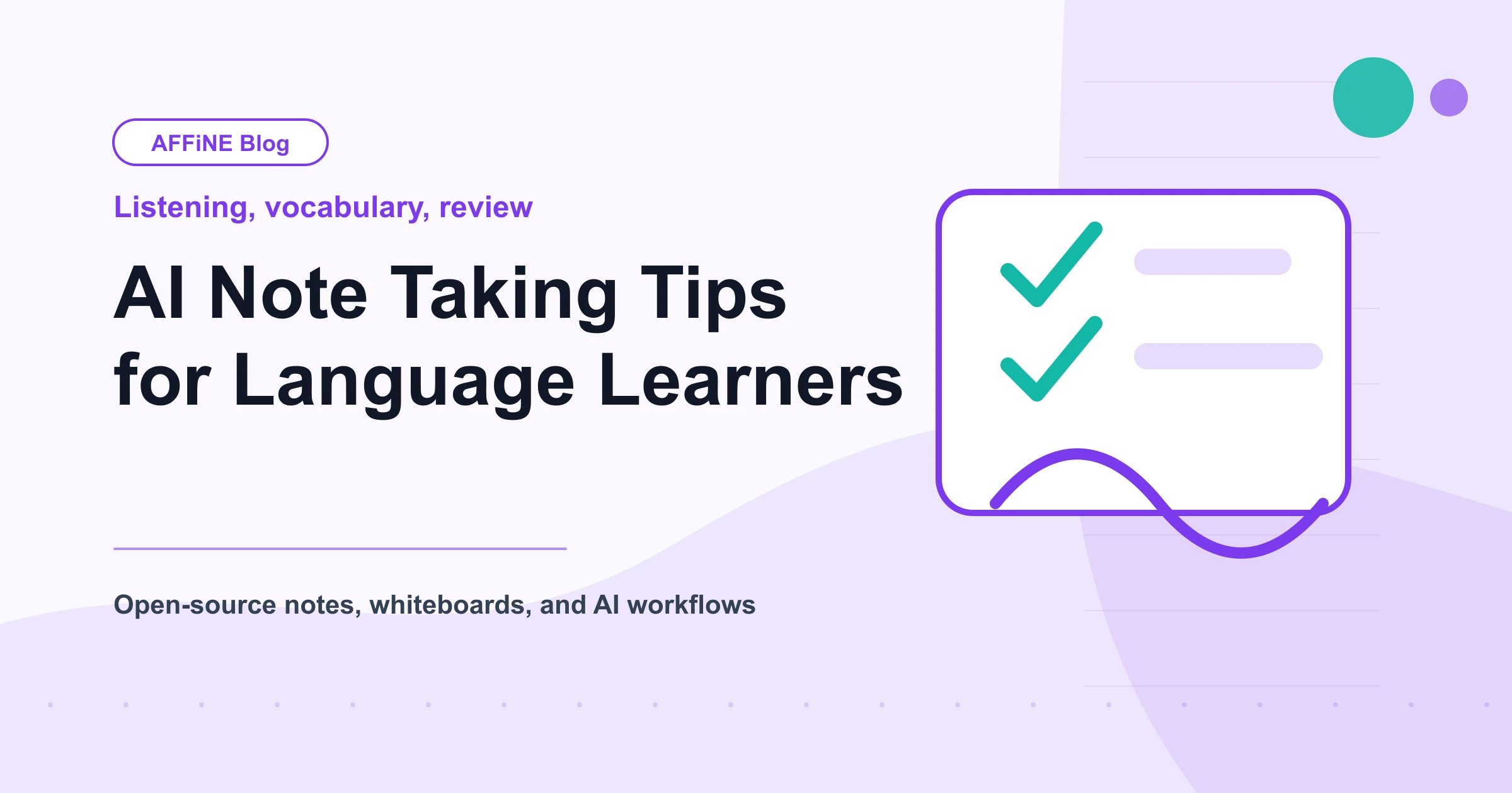 AI Note Taking Tips for Language Learners