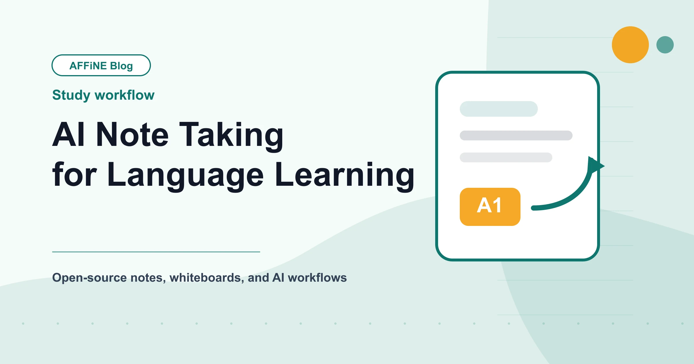 AI Note Taking for Language Learning: Study Workflow