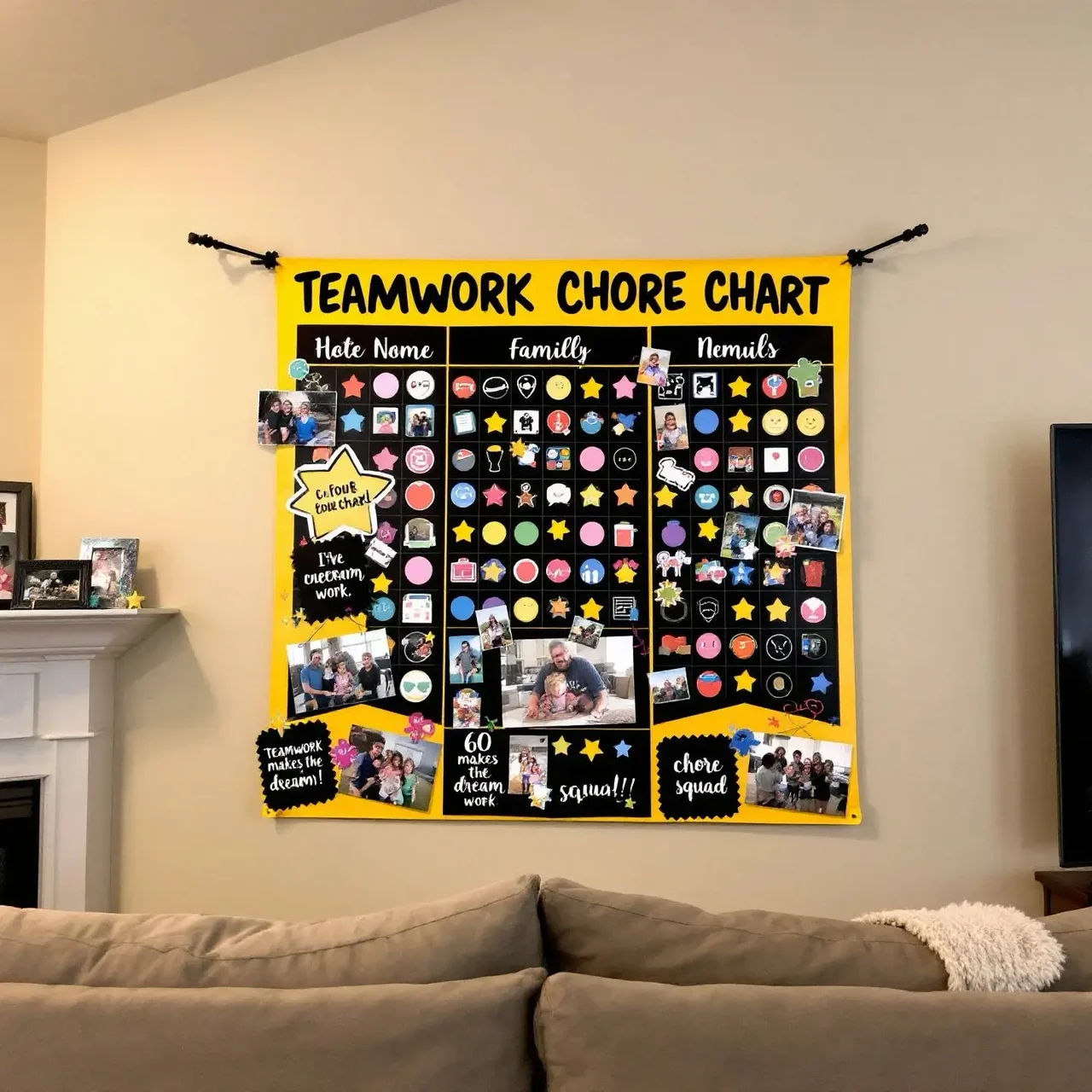 Teamwork Chore Charts