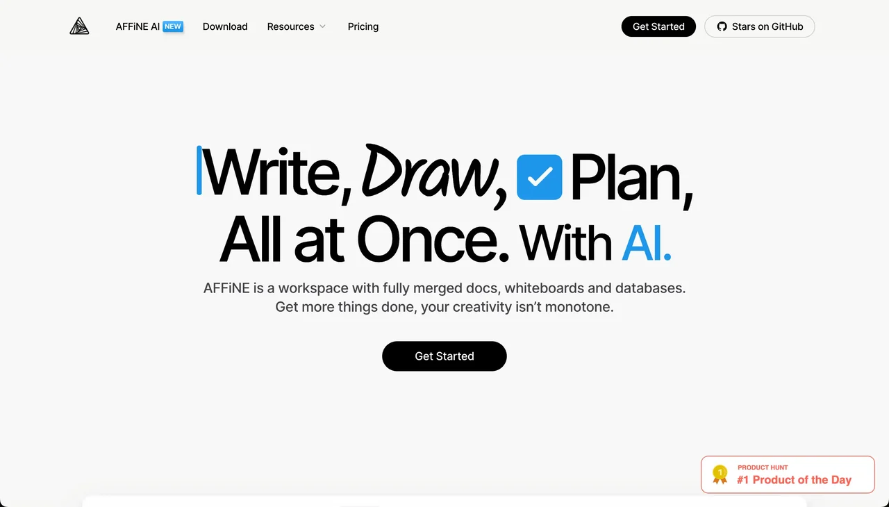 AFFiNE Whiteboard