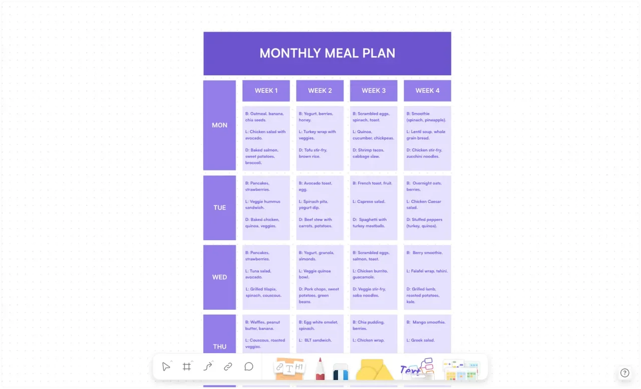 The Ultimate Monthly Meal Plan Template (Free Digital Download 2026)